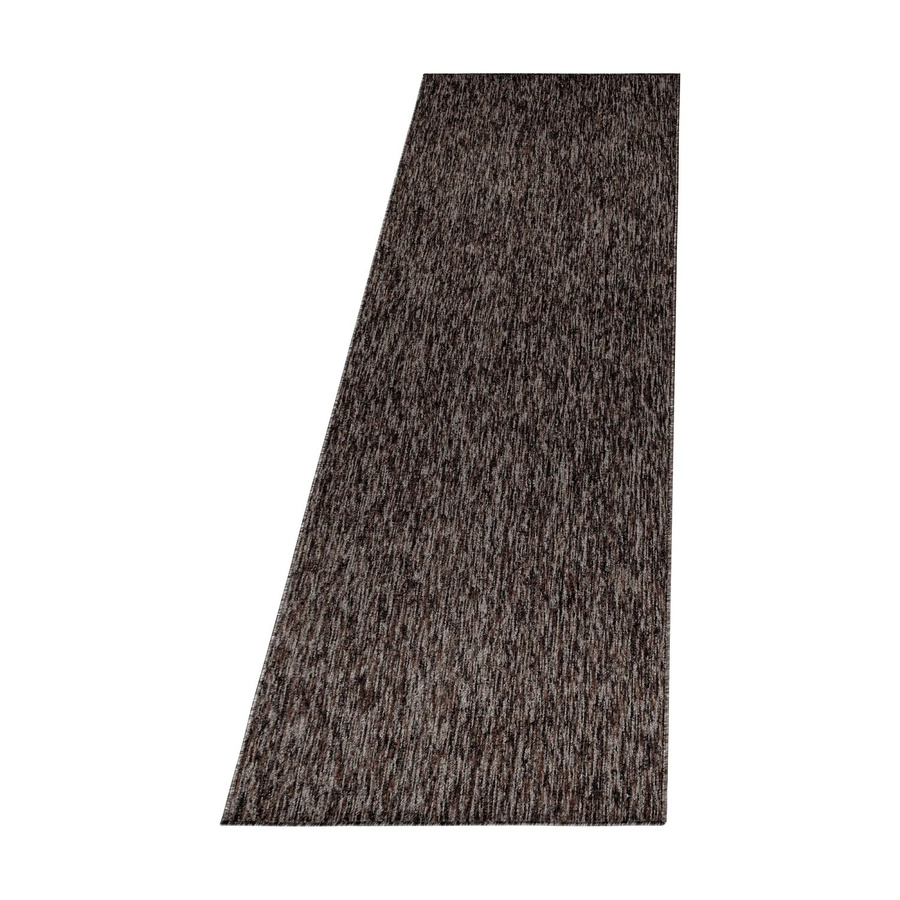 Ayyildiz Kurzflorteppich Nizza modern braun meliert B/L: 80 x 250 cm - Bild 7