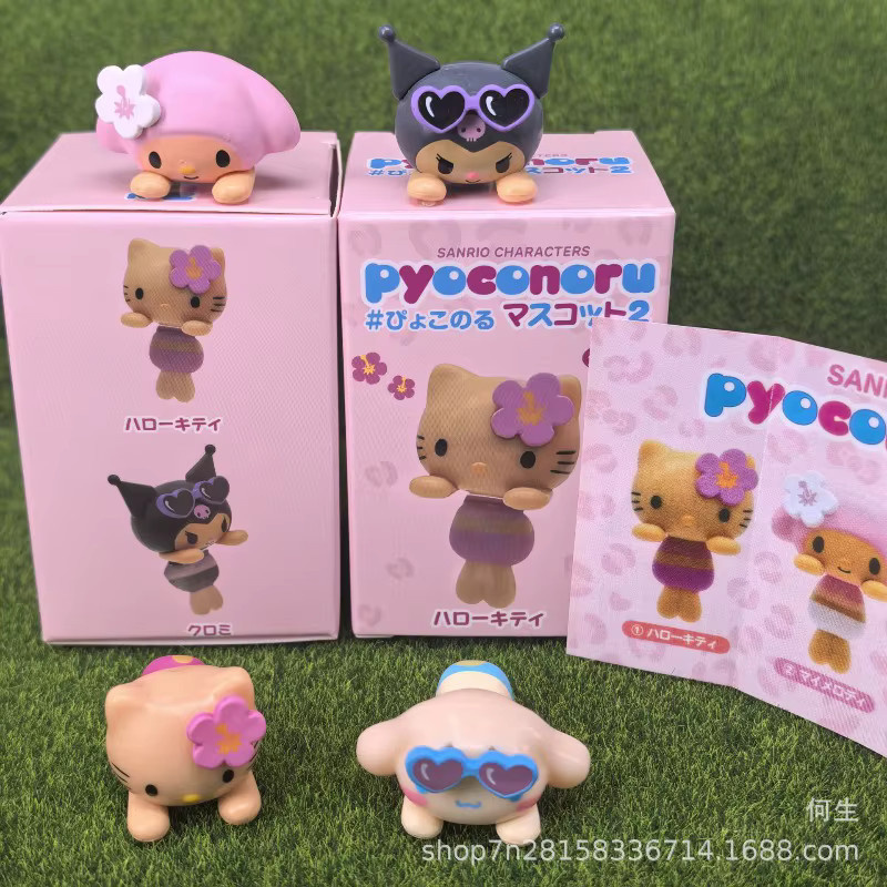 Sanrio Blind Box Spielzeug, My Melody Kuromi Cinnamoroll, Puppen-Modelle - Bild 4