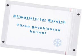 Eichner Magnettasche A4 aus transparentem PVC - Bild 1