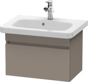 Duravit Waschtischunterschrank Com DuraStyle in Basalt Matt, Wandhängend, B/T/H: 58 x 36,8 x 39,8 cm - Bild 1