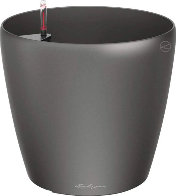 Lechuza Pflanzgefäß Classico Premium rund in Anthrazit, Durchmesser: 60 cm, Höhe: 56 cm - Bild 1