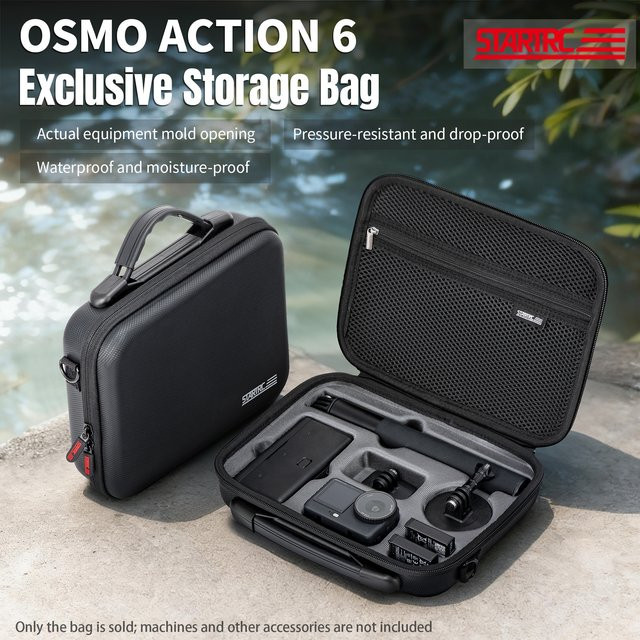 DJI Hartschalen-Reisetasche für Osmo Action 6 Kamera-Zubehör in Schwarz - Bild 1