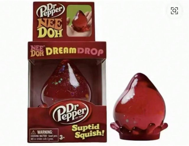 Schylling NeeDoh Dr Pepper Squishy, Fidget-Würfel - Bild 1