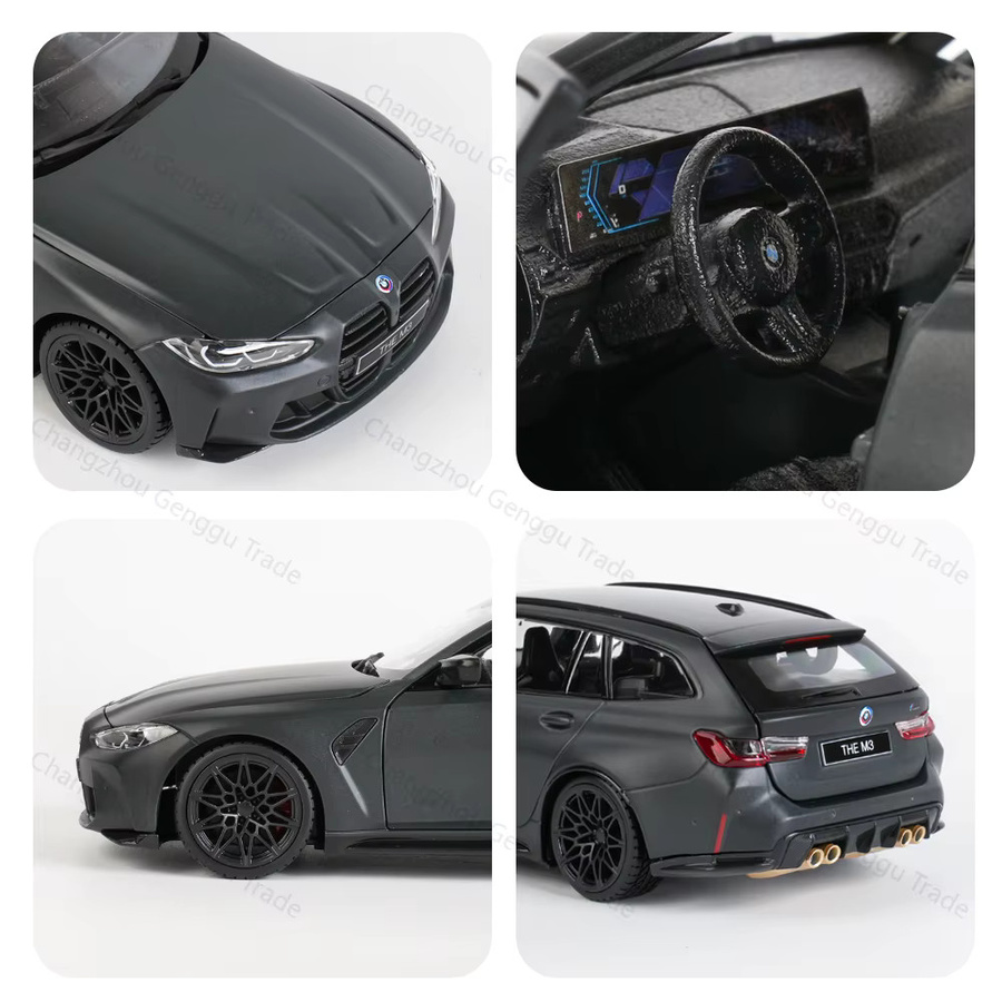 Bburago BMW M3 Touring (2023), Modellauto, 1:24, ab 8 Jahren - Bild 3