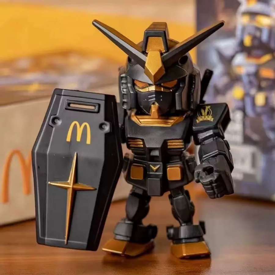 Bandai Gundam Angus Actionfigur, Schwarz, Gold - Bild 2
