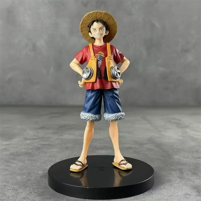 Bandai One Piece Anime Figur Luffy RED Kinoversion Statue, Höhe: 16 cm, Multicolor - Bild 2