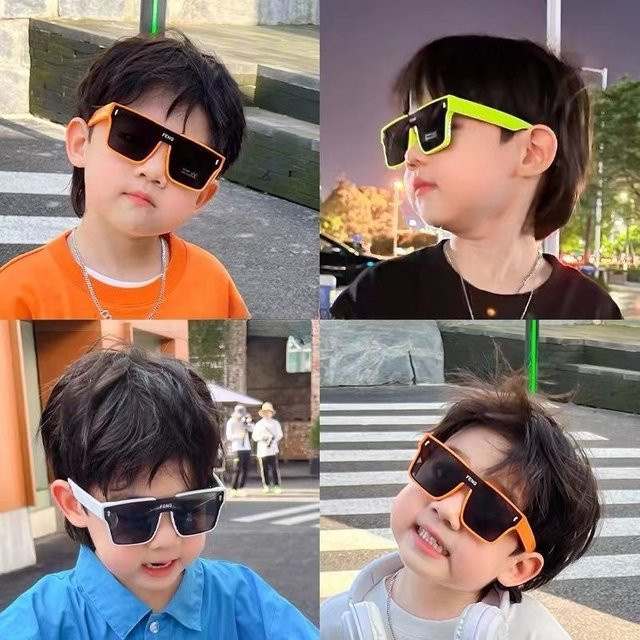 Sonnenbrille für Kinder, Vollrand, Square, Kunststoff - Bild 1