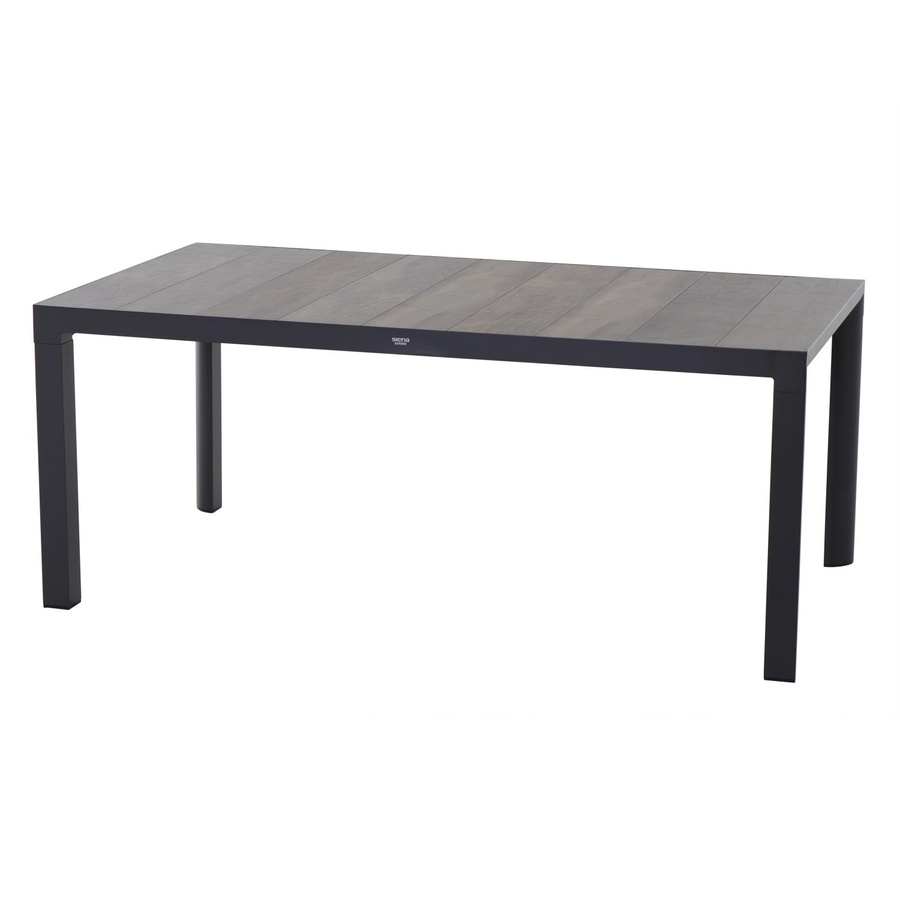 Siena Garden Gartentisch Silva Rechteckig aus Keramik in Washed Grey B/T/H: 180 x 100 cm - Bild 2