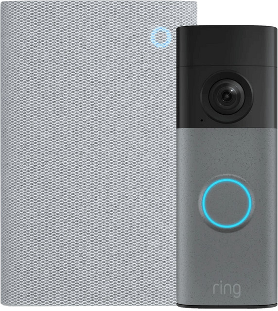 Ring Akku-Videotürklingel 2. Generation Silber inklusive Chime - Bild 1