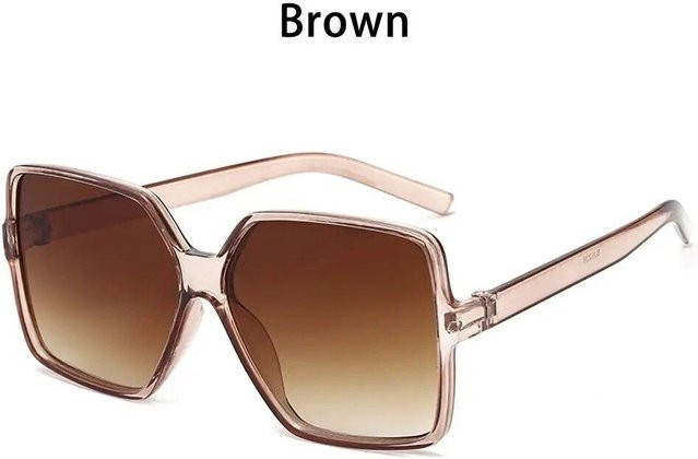 Binchi Outdoor Equipment Sonnenbrille, square, Unisex, Vollrand, plastic, brown - Bild 1