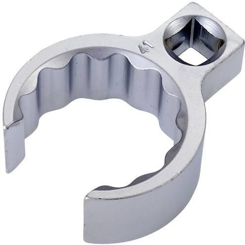 Hazet Doppelringschlüssel 41 mm mit 1/2 Zoll Vierkant hohl, Silber - Bild 1