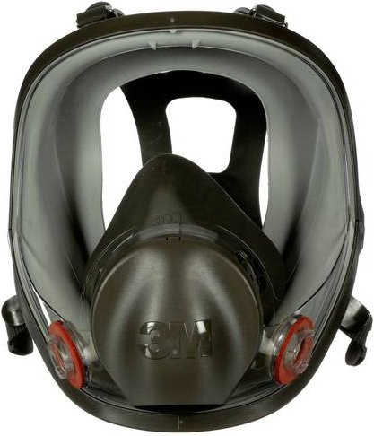 3M Atemschutz Vollmaske 6700S 7100015974 Schwarz - Bild 1