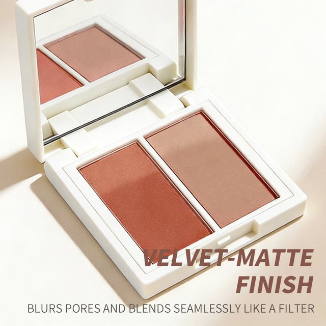 HISYI Sweetheart Dream Blush, Duo-Blush-Palette, Puder - Bild 1