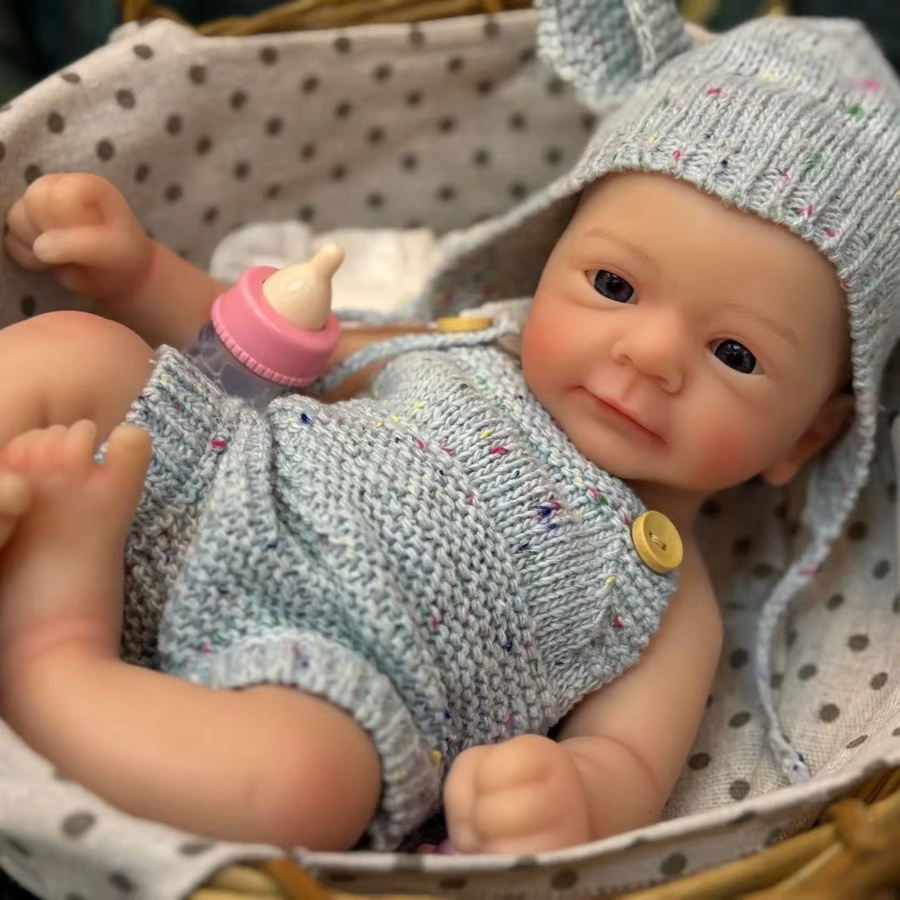 Aizwa Reborn-Puppe, Silikon, Mädchen, 13 Zoll - Bild 2