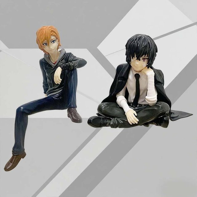 Bandai Bungo Stray Dogs Nakahara Chuya Dazai Osamu Figur, Einzelfigur, Kunststoff, Bunt / Mehrfarbig - Bild 1