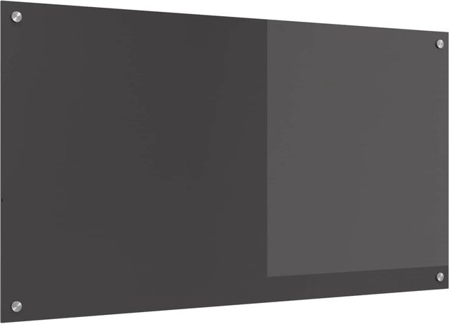 vidaXL Küchenrückwand aus gehärtetem Glas in Dunkelgrau, B: 60 cm, H: 110 cm, T: 0,6 cm - Bild 1