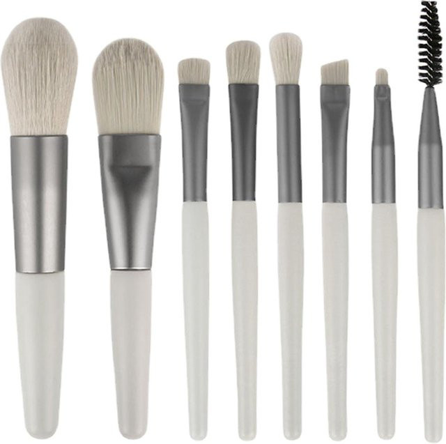Beautyyy Make-up Pinsel Set, 8-teilig, Grau - Bild 1