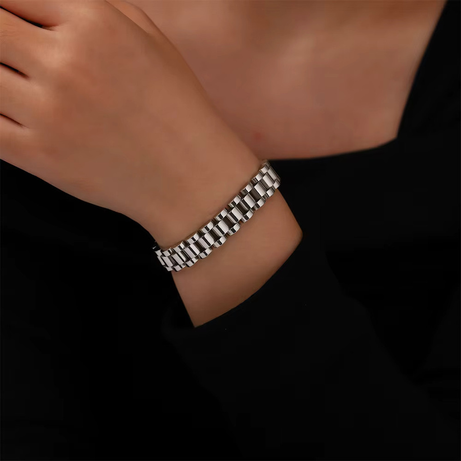 VQYSKO Armband Edelstahl, mehrfarbig, 12 mm - Bild 2