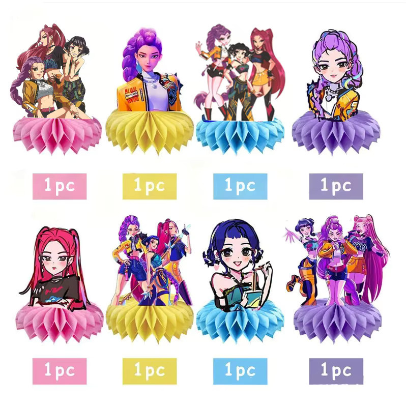 Hasbro Anime-Figuren, 8-teiliges Set, Tischdekoration, Pappe / Karton - Bild 2