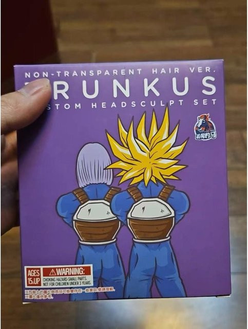 Bandai Dragon Ball SHF Trunks Gesichtshaar-Kits, Zubehör, ab 3 Jahren - Bild 1