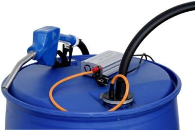 Cemo Elektropumpe CENTRI SP 30 in Blau, 12V, für AdBlue, Frischwasser und Kühlerfrostschutzmittel mit 230V Netzgerät, 4m Schlauch und Automatik-Zapfventil - Bild 1