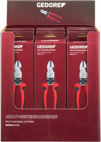 Gedore red Multi-Seitenschneider 12-teiliges Display Set - Bild 1