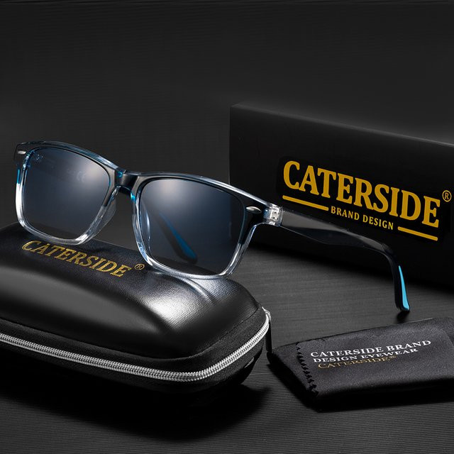 CATERSIDE Sonnenbrille, polarisiert, Vollrand, Kunststoff, Unisex - Bild 1