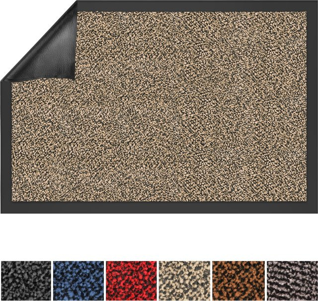Karat Schmutzfangmatte SKY in Ocker-Schwarz, B/T: 90 x 120 cm - Bild 2