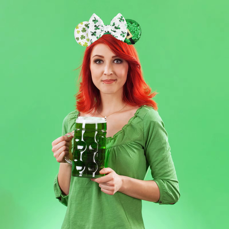 Disney Mickey Mouse Ohren Stirnband, Pailletten, Kinder - Bild 2