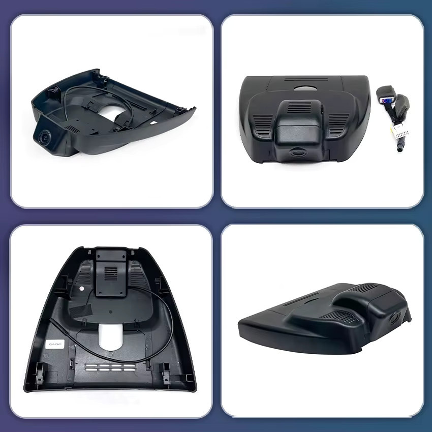 HESHECAM Dash Cam für Toyota Corolla Kreuz 2023-2026, Auto Kamera Recorder mit WIFI und DVR Funktion, Schwarz - Bild 3