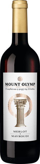 Mount Olymp Rotwein Merlot, 2025, Peloponnes, trocken, 0,75 l - Bild 1