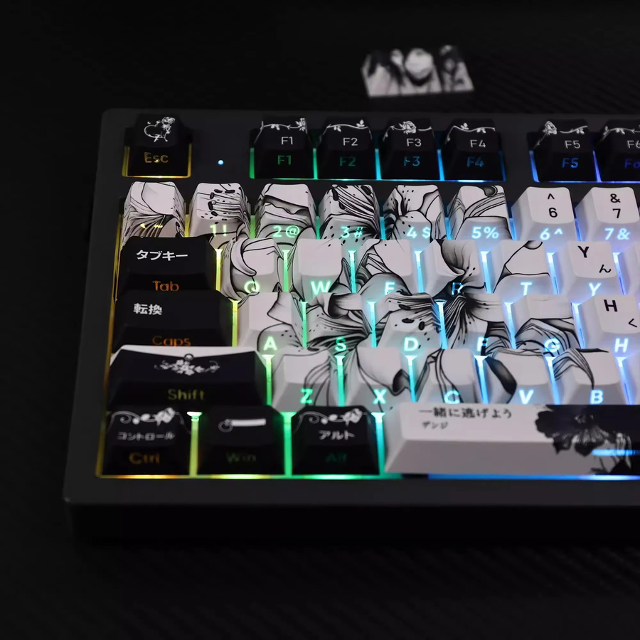 REZE Anime Tastenkappen-Set aus PBT mit Sublimationsdruck im Cherry-Profil für mechanische Tastaturen - Bild 2