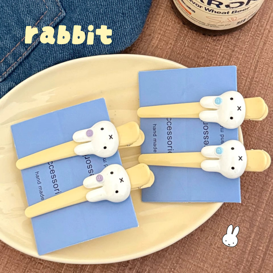 Miffy Haarspangen mit Fransen, 2/4 Stück - Bild 2