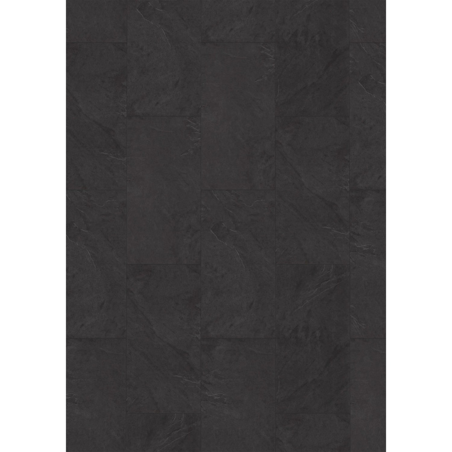 Check Click-Bodenfliese Smart Tile Trentino Quarzkomposit Schiefer in Anthrazit Grau B: 29,4 cm, L: 60 cm - Bild 2