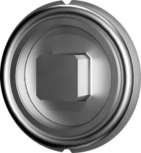 Rittal VX 8618.300 Verschlusseinsatz 7mm Vierkant aus Zinkdruckguss in Silber - Bild 1