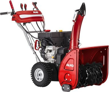 AL-KO Benzin-Schneefräse Snow Line in Schwarz mit Elektrostart, LED-Panel, Scheinwerfer und Griffheizung, Arbeitsbreite: 62 cm - Bild 1