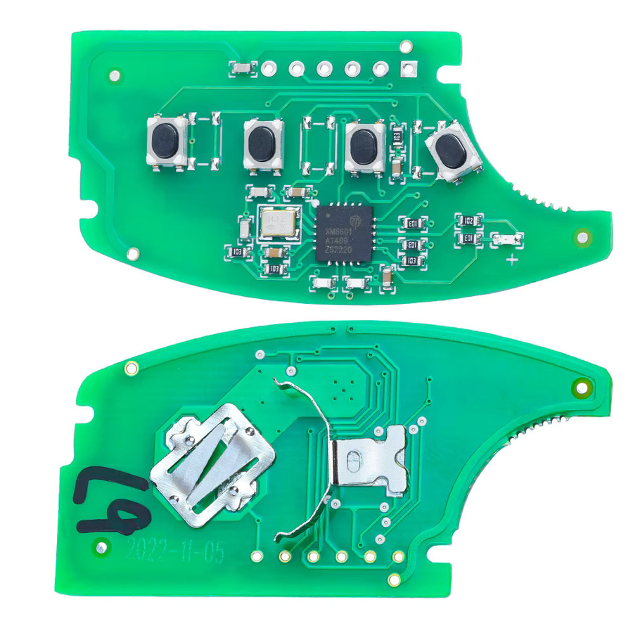 KEYECU Klapp-Funkschlüssel 433 MHz in Schwarz für Hyundai Sonata TQ8-RKE-4F25 (95430-C1010, 95430-C1210) - Bild 2