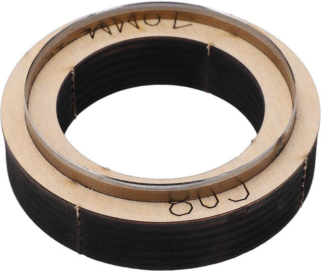 Handgefertigte Leder Stanzform von GoolRC aus Holz und gehärtetem Stahl in Schwarz zum Schneiden von Lederstreifen - Bild 1