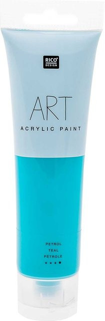 Rico Design ART Künstler Acrylfarbe Petrol 100ml - Bild 1