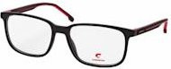 Carrera 8916 BLX Korrektionsbrille, Vollrand, quadratisch, black, Herren - Bild 1
