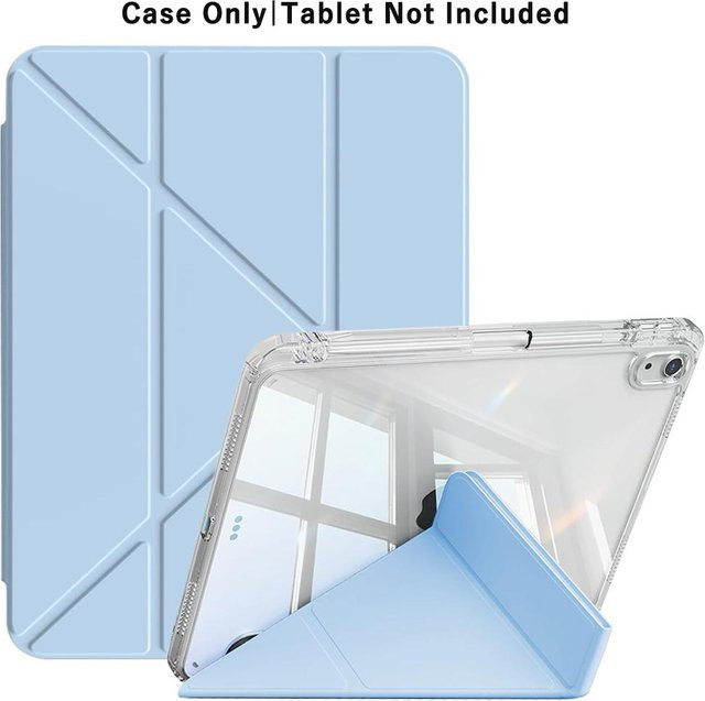 Flip-Clear Schutzhülle für iPad und iPad Air in Blau - Bild 1