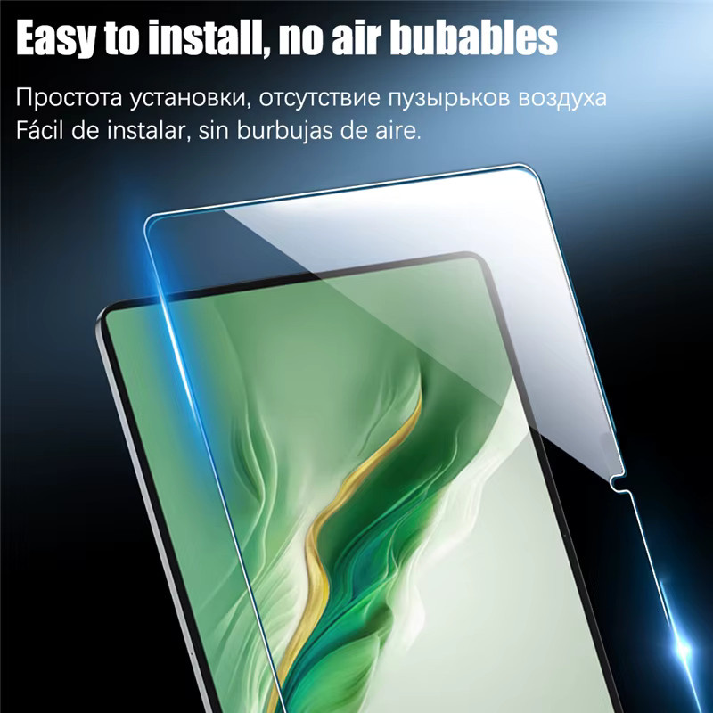 2 Stück Displayschutzfolie aus gehärtetem Glas für Honor MagicPad 2 und MagicPad 3, transparent - Bild 2