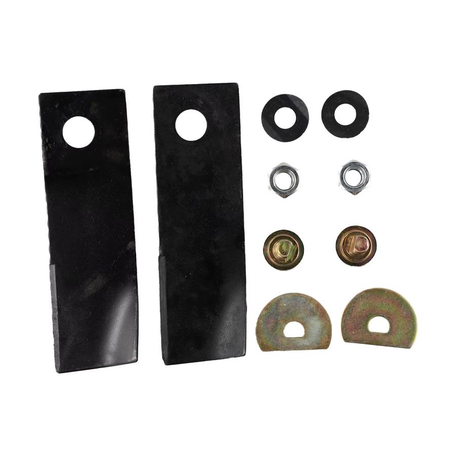 Vibratite Ersatz-Kit für Rasenmäher-Messer mit Bolzen und Unterlegscheiben, passend für Honda HRU195, HRU196, HRU216, HRU217D, HRU 216SU, HRU19R, HRU19D und HRU194, Schwarz - Bild 2