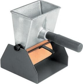 PGS Handleimroller mit Ständer in Silber aus Metall, Durchmesser: 72 mm - Bild 1