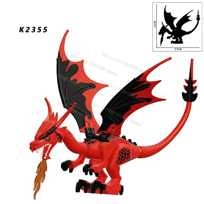 DR.TONG Grüner Drache, Actionfiguren, Fantasy, Grün, Schwarz - Bild 2