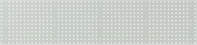 Bott Lochplatte Perfo XL aus Stahlblech, Lichtgrau RAL 7035, B/T/H: 198,1 x 1,3 x 45,7 cm - Bild 1