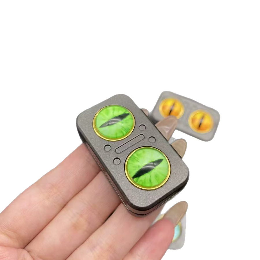 YuHaoHui Eule Rotierender Mechanischer Slider, Magnetische Push Karte, Clicker Fidget Spinner, Stress Relief Sensorisches Spielzeug - Bild 2