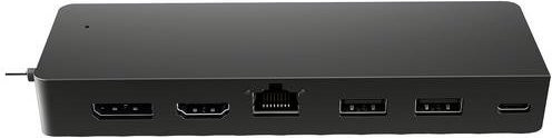 HP Universeller USB-C Multiport Hub Dockingstation in Schwarz mit HDMI, DisplayPort und 4K UHD Unterstützung - Bild 2