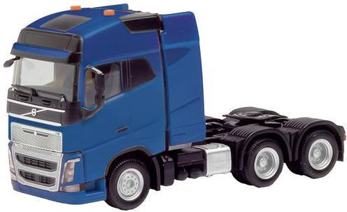 Herpa H0 Modell Volvo FH XL 6x4 Zugmaschine mit Schwerlastturm - Bild 1