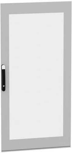 Schneider Electric NSYSFND168T Glastür in Schwarz und Grau mit Glas - Bild 1